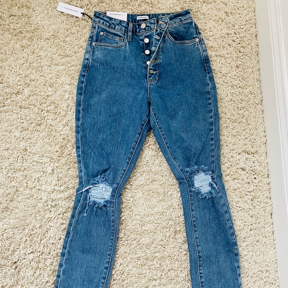 WE WORE WHAT DANIELLE JEANS high rise vintage straight size 25 - Picture 8 of 10